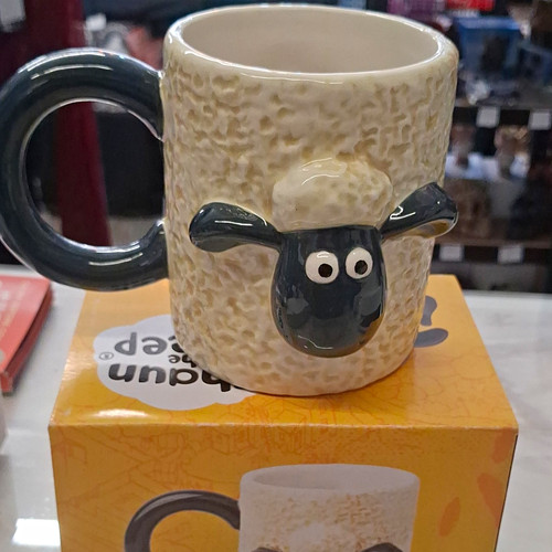 Shaun the sheep mug - shaun,