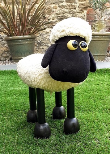 Shaun the sheep foot stool - the,