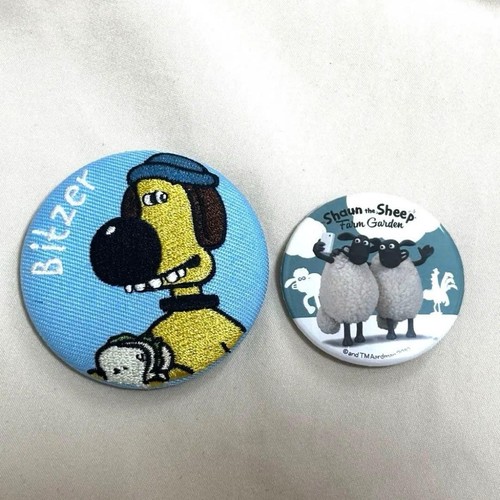 Shaun the sheep can badge - the,