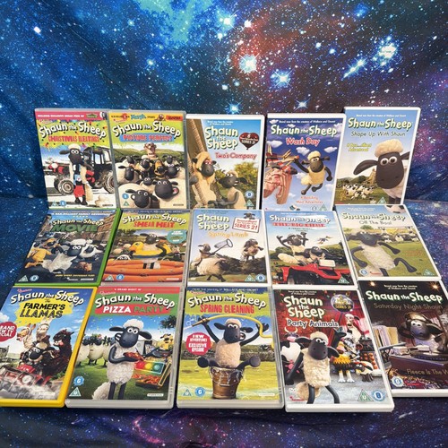 Shaun the sheep dvd - the, x15