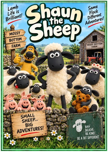 Shaun the sheep children - shaun,