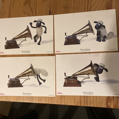 Shaun sheep hmv nipper - sheep,