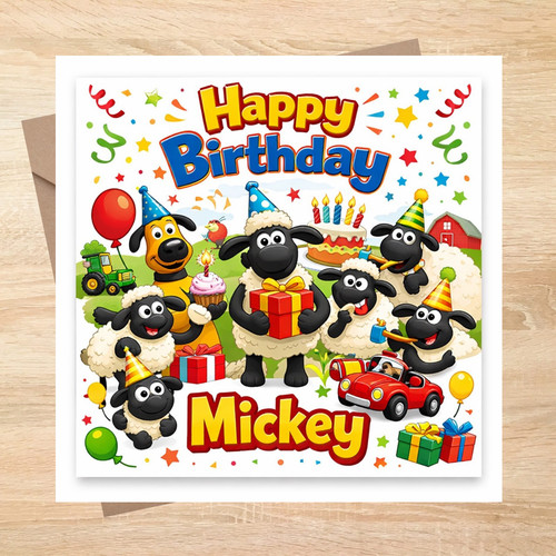Shaun the sheep - shaun, themed