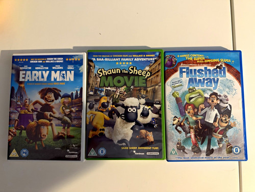 Aardman film dvd bundle pg - 3-film,
