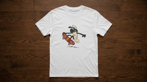 Shaun the sheep skateboard - sheep,