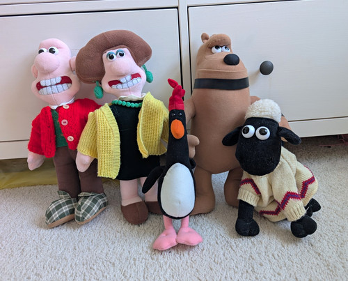 Vintage 1989 wallace - &, gromit