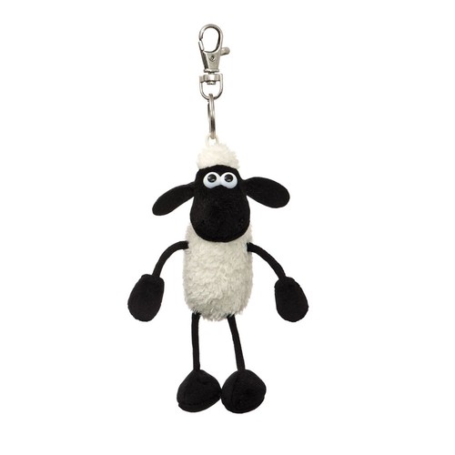 Shaun the sheep plush keyring - sheep,