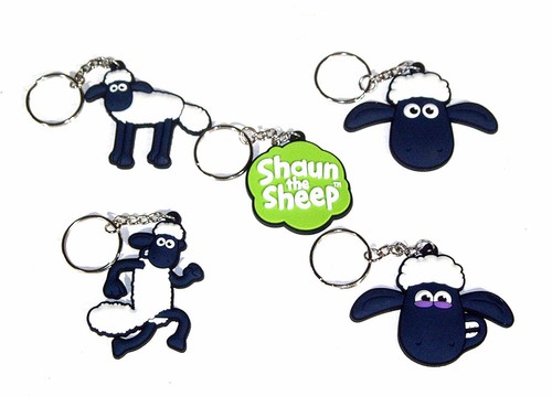 Shaun the sheep - sheep, keyrings