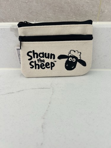 Shaun the sheep canvas purse - sheep,