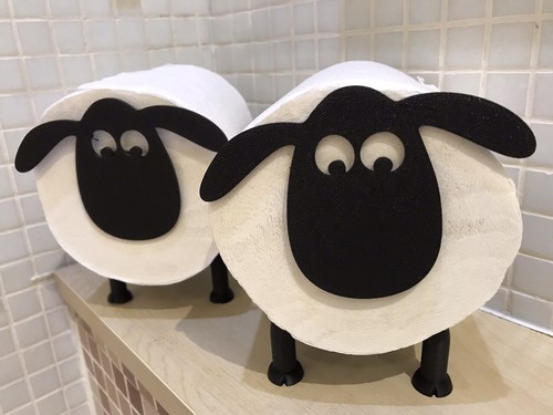 Shaun the sheep toilet roll - the,